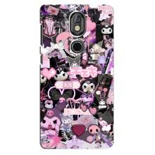 Чехол с кроликом Куроми на Nokia 7 – Коллаж Куроми