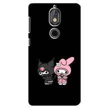 Чехол с кроликом Куроми на Nokia 7 – Куроми и Мелоди