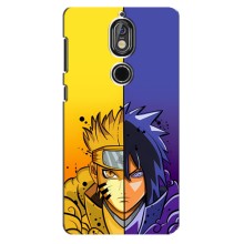 Купить Чехлы на телефон с принтом Anime для Нокиа 7 – Naruto Vs Sasuke