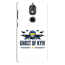 Защитные чехлы (Призрак Киева) для Nokia 7 (AlphaPrint) – GHOST of Kyiv