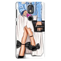 Силиконовый Чехол на Nokia 7 с картинкой Стильных Девушек (Мода)