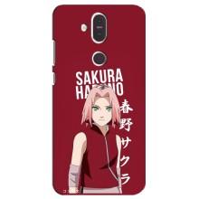 Чехлы Персонажи Аниме Наруто для Nokia 8.1 , Nokia 8 2018 (AlphaPrint)