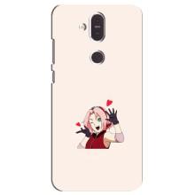 Чехлы Персонажи Аниме Наруто для Nokia 8.1 , Nokia 8 2018 (AlphaPrint)