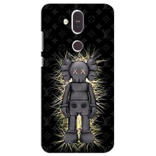 Чехлы для Nokia 8.1 , Nokia 8 2018 - Bearbrick Louis Vuitton (PREMIUMPrint) (Bearbrick LV)