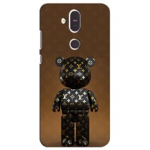 Чехлы для Nokia 8.1 , Nokia 8 2018 - Bearbrick Louis Vuitton (PREMIUMPrint)