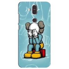 Чехлы для Nokia 8.1 , Nokia 8 2018 - Bearbrick Louis Vuitton (PREMIUMPrint) (Плач Bearbrick)