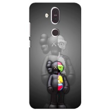 Чехлы для Nokia 8.1 , Nokia 8 2018 - Bearbrick Louis Vuitton (PREMIUMPrint) (Тело Bearbrick)