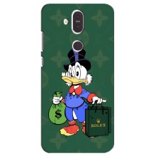 Чехлы для Nokia 8.1 , Nokia 8 2018 - Скрудж МакДак Louis Vuitton (PREMIUMPrint) (Богатая Утка)