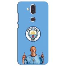 Чехлы с принтом для Nokia 8.1 , Nokia 8 2018 Футболист – Холанд Манчестер Сити