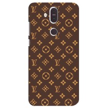 Чохли Луі Вітон для Nokia 8.1 , Nokia 8 2018 (AlphaPrint - LOUIS VUITTON) (фон LOUIS VUITTON)