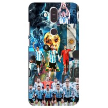 Чехлы Месси для Nokia 8.1 , Nokia 8 2018 (AlphaPrint) (Аргентина Месси)