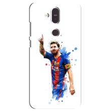 Чехлы Месси для Nokia 8.1 , Nokia 8 2018 (AlphaPrint) (Лео Месси)