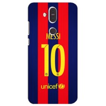 Чехлы Месси для Nokia 8.1 , Nokia 8 2018 (AlphaPrint) (Messi Barca 10)