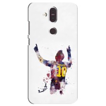 Чехлы Месси для Nokia 8.1 , Nokia 8 2018 (AlphaPrint) (Messi Barca)