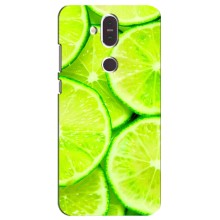 Чохли з фруктами для Nokia 8.1 , Nokia 8 2018 (VPrint) (Лайм)