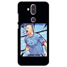 Чохли з футболістом Ерлінг Холанд для Nokia 8.1 , Nokia 8 2018 (AlphaPrint) – гол Ерлінг Холанд