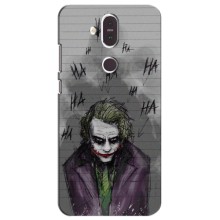 Чехлы с картинкой Джокера на Nokia 8.1 , Nokia 8 2018 – Joker клоун