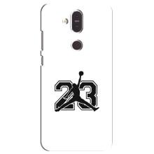 Чохли для Nokia 8.1 , Nokia 8 2018 - з картинкою JORDAN (AlphaPrint) – Jordan 23