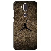 Чохли для Nokia 8.1 , Nokia 8 2018 - з картинкою JORDAN (AlphaPrint) – Logo Jordan
