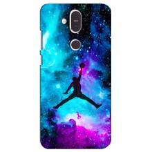 Чохли для Nokia 8.1 , Nokia 8 2018 - з картинкою JORDAN (AlphaPrint) – Яскравий Джордан