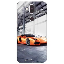 Чехлы с Машинами на Нокиа 8.1 (VPrint) (Sport Car)