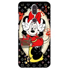 Чехол Disney Mouse Nokia 8.1 , Nokia 8 2018 (PREMIUMPrint) (Минни peace)