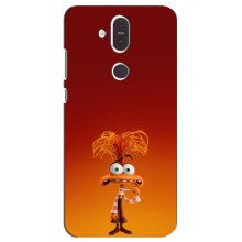 Чехол Головоломка для Nokia 8.1 , Nokia 8 2018 - (AlphaPrint) – Тревожность