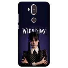 Чехлы Венсдей на Nokia 8.1 , Nokia 8 2018 Уэнсдей (AlphaPrint) (Wednesday)