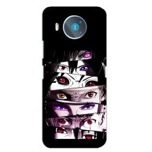 Чехлы Персонажи Аниме Наруто для Nokia 8.3 (AlphaPrint) – Глаза Anime