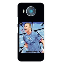Чехлы с принтом для Nokia 8.3 Футболист – гол Эрлинг Холланд