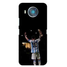Чехлы Лео Месси Аргентина для Nokia 8.3 (Лео Чемпион)