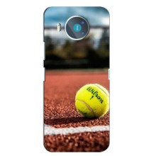 Чохли з прінтом Спортивна тематика для Nokia 8.3 – Тенісний корт