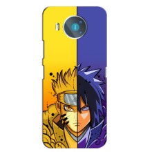 Купить Чохли на телефон з принтом Anime для Нокіа 8.3 – Naruto Vs Sasuke