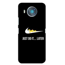Силиконовый Чехол на Nokia 8.3 с картинкой Nike – Later