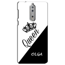 Чехлы для Nokia 8 - Женские имена (OLGA)