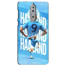 Чехлы с принтом для Nokia 8 Футболист (Erling Haaland)