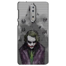 Чехлы с картинкой Джокера на Nokia 8 – Joker клоун