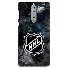 Чохли з прінтом Спортивна тематика для Nokia 8 – NHL хокей