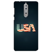 Чехол Флаг USA для Nokia 8 – USA
