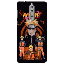 Чехлы с принтом Наруто на Nokia 8 (Naruto герой)