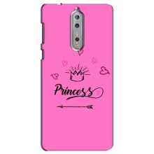 Дівчачий Чохол для Nokia 8 (Для принцеси)