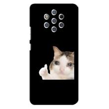 Бампер з принтом Меми для Nokia 9 (Кіт у сльозах)