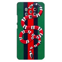 Чохли  GUCCI для Нокіа 9 (AlphaPrint) (Gucci змія)