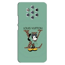 Чехлы Луи Витон для Nokia 9 (AlphaPrint - LOUIS VUITTON) (Микки Маус LV)