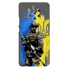 Чехлы с картинкой ЗСУ для Nokia 9 (AlphaPrint) (АРТ солдат)