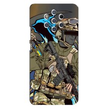 Чехлы с картинкой ЗСУ для Nokia 9 (AlphaPrint) (Воїн ЗСУ)