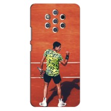 Чехлы с принтом Спортивная тематика для Nokia 9 (Алькарас Теннисист)