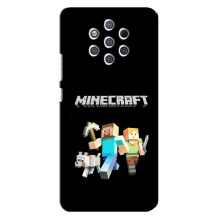 Чохол Майнкрафт на Nokia 9 (AlphaPrint) Minecraft (герої Minecraft)