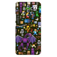 Чохол Майнкрафт на Nokia 9 (AlphaPrint) Minecraft (Колаж Майнкрафт)