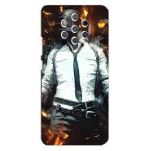 Чохол з картинкою "Герой Pubg" на Nokia 9 (Man Пубг)